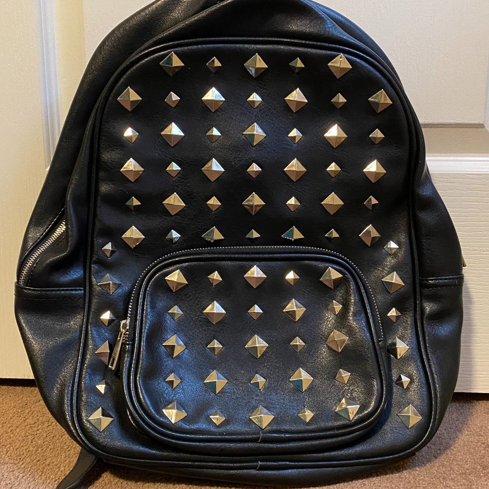 Material Girl Studded Backpack - Picture 2 of 4